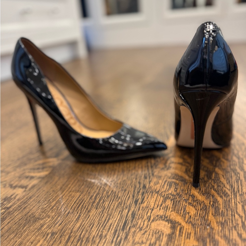 Sam Edelman Black Patent Heels - Picture 3 of 6